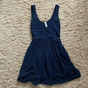 Navy Blue Bethany Mota dress